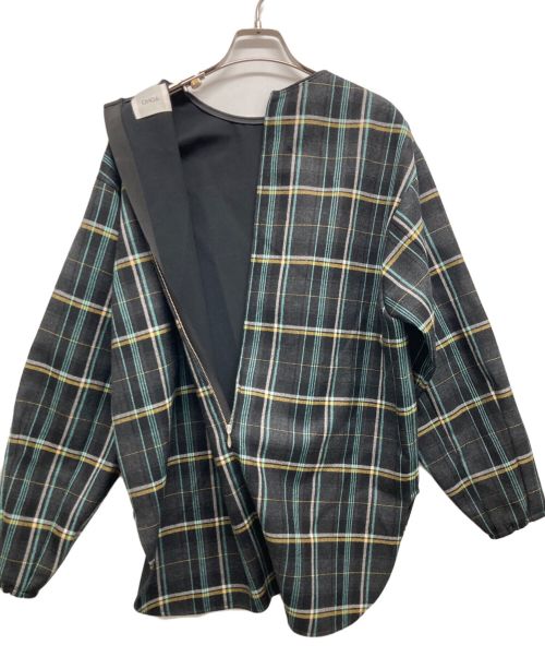 OHGA（オオガ）ohga (オオガ) ブラウス グリーン サイズ:Fの古着・服飾アイテム