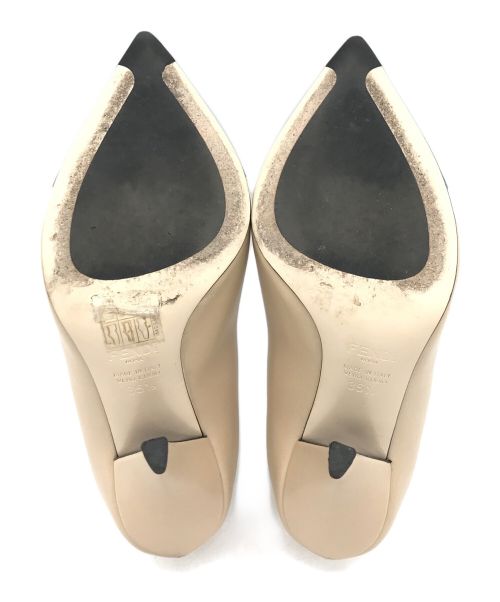 FENDI（フェンディ）FENDI (フェンディ) パンプス ベージュ サイズ:35 1/2の古着・服飾アイテム