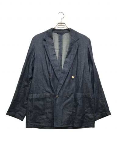 未使用に近い　ユナイテッドアローズ　東レ　テーラードジャケット　麻　アンコン 未使用に近い ユナイテッドアローズ 東レ テーラードジャケット 麻