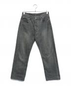 LEVI'Sリーバイス）の古着「90’s先染め501デニムパンツ」｜ブラック