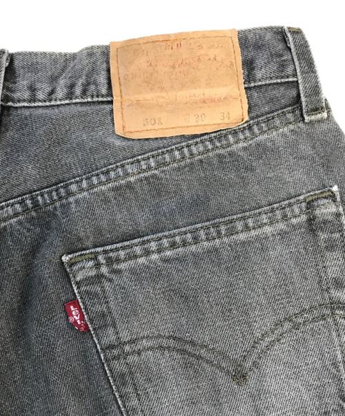 LEVI'S（リーバイス）LEVI'S (リーバイス) 90’s先染め501デニムパンツ ブラック サイズ:W30×L34の古着・服飾アイテム
