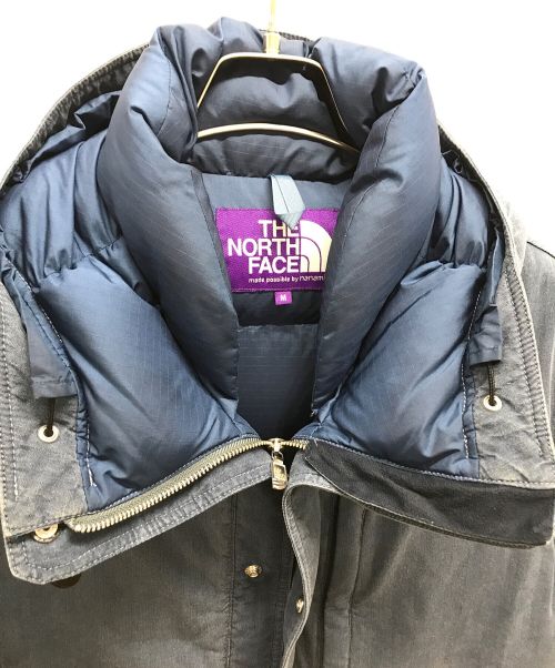 THE NORTHFACE PURPLELABEL（ザ・ノースフェイス パープルレーベル）THE NORTHFACE PURPLELABEL (ザ・ノースフェイス パープルレーベル) ダウンジャケット インディゴ サイズ:Mの古着・服飾アイテム