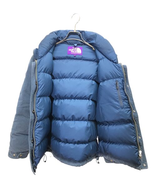 THE NORTHFACE PURPLELABEL（ザ・ノースフェイス パープルレーベル）THE NORTHFACE PURPLELABEL (ザ・ノースフェイス パープルレーベル) ダウンジャケット インディゴ サイズ:Mの古着・服飾アイテム
