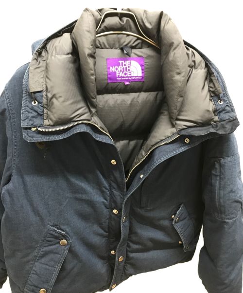 THE NORTHFACE PURPLELABEL（ザ・ノースフェイス パープルレーベル）THE NORTHFACE PURPLELABEL (ザ・ノースフェイス パープルレーベル) Indigo Mountain Short Down Parka インディゴ サイズ:Mの古着・服飾アイテム