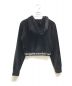 ALEXANDER WANG (アレキサンダーワン) STRETCH CORDUROY HOODY ブラック サイズ:XS：11000円