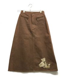 PINK HOUSE（ピンクハウス）の古着「スカート」｜ブラウン