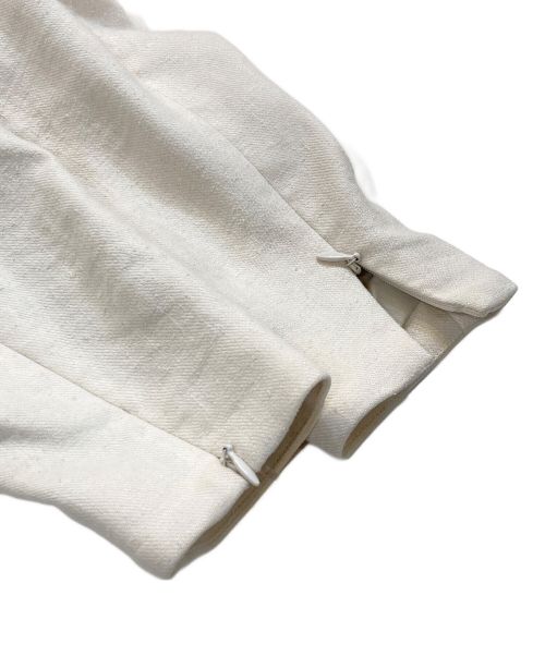 YOHEI OHNO（ヨウヘイオオノ）YOHEI OHNO (ヨウヘイオオノ) Round Sleeve Jacket ホワイト サイズ:38の古着・服飾アイテム