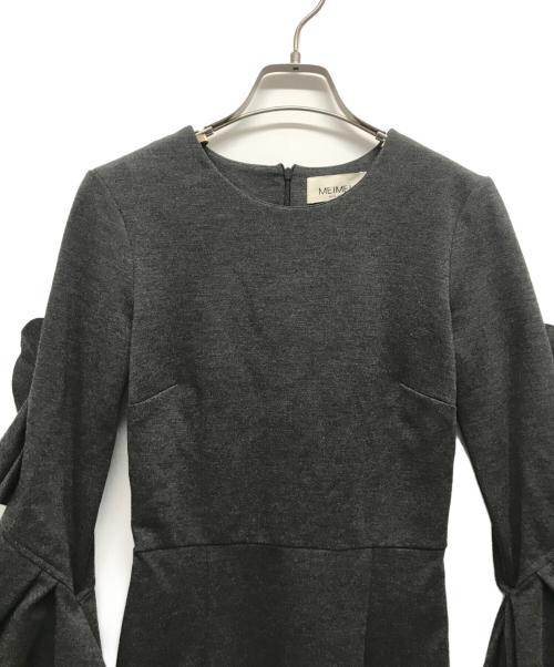 MEIMEIJ（メイメイジェイ）MEIMEIJ (メイメイジェイ) ワンピース グレー サイズ:36の古着・服飾アイテム