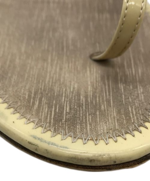 CHANEL（シャネル）CHANEL (シャネル) ココマークサンダル ベージュ サイズ:36 1/2の古着・服飾アイテム