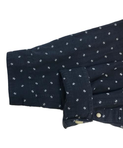 UNDERCOVERISM（アンダーカバーイズム）UNDERCOVERISM (アンダーカバーイズム) 断ち切りプルオーバーシャツ ネイビー サイズ:3の古着・服飾アイテム