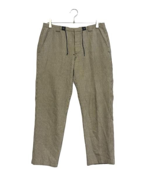 Maison Margiela（メゾンマルジェラ）Maison Margiela (メゾンマルジェラ) チェックパンツ ベージュ サイズ:48の古着・服飾アイテム