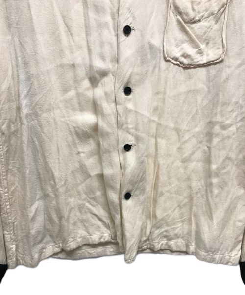 RUDE GALLERY（ルードギャラリー）RUDE GALLERY (ルードギャラリー) オープンカラーシャツ ベージュ サイズ:4の古着・服飾アイテム