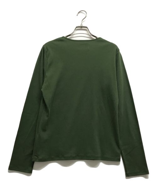 PINK HOUSE（ピンクハウス）PINK HOUSE (ピンクハウス) ロングカットソー グリーン サイズ:Lの古着・服飾アイテム