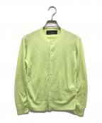 tricot COMME des GARCONSトリココムデギャルソン）の古着「カーディガン」｜黄緑