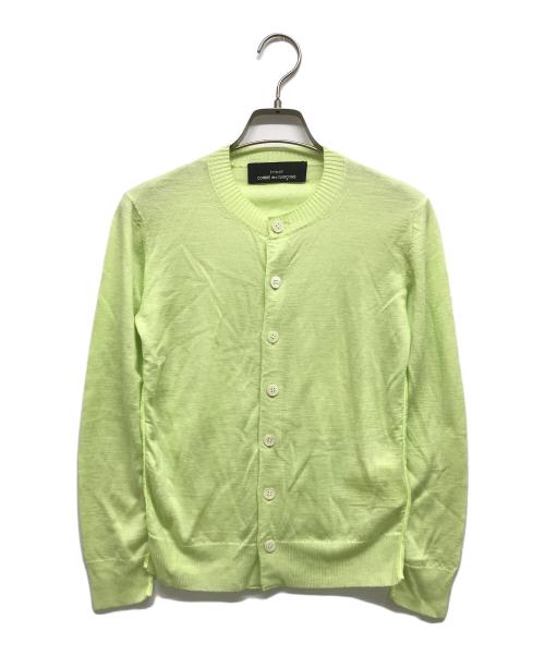 tricot COMME des GARCONS（トリココムデギャルソン）tricot COMME des GARCONS (トリココムデギャルソン) カーディガン 黄緑 サイズ:記載なしの古着・服飾アイテム