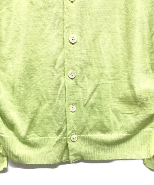 tricot COMME des GARCONS（トリココムデギャルソン）tricot COMME des GARCONS (トリココムデギャルソン) カーディガン 黄緑 サイズ:記載なしの古着・服飾アイテム