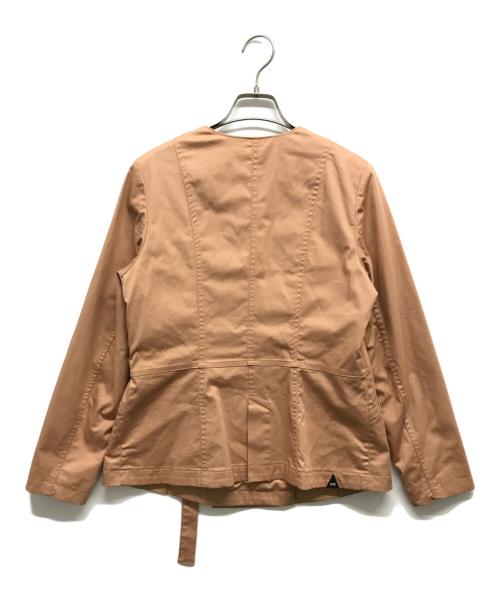 Denham（デンハム）Denham (デンハム) ノーカラージャケット ピンク サイズ:38の古着・服飾アイテム