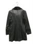 EMPORIO ARMANI (エンポリオアルマーニ) レザーコート ブラック サイズ:38：8000円