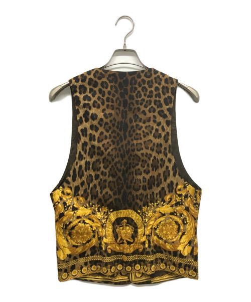 GIANNI VERSACE（ジャンニ・ヴェルサーチ）GIANNI VERSACE (ジャンニ・ヴェルサーチ) ベスト イエロー サイズ:48の古着・服飾アイテム