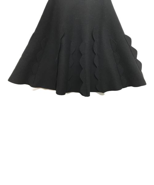 Christian Dior（クリスチャン ディオール）Christian Dior (クリスチャン ディオール) ニットスカート ブラック サイズ:36の古着・服飾アイテム