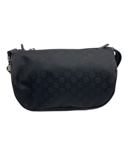 GUCCI（グッチ）GUCCI (グッチ) ウエストバッグ ブラックの古着・服飾アイテム