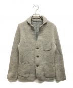 45Rフォーティファイブ・アール）の古着「ウール縮絨ニットジャケット」｜グレー