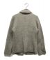 45R (フォーティーファイブアール) ウール縮絨ニットジャケット グレー サイズ:2：10000円
