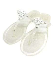 TORY BURCH（トリーバーチ）の古着「クリアサンダル」｜ホワイト