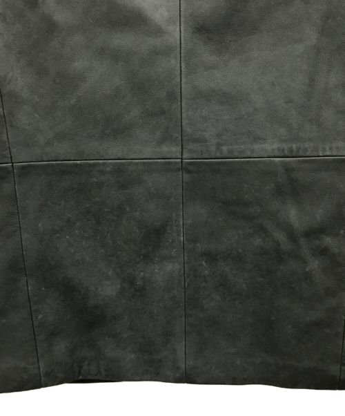 RUFFO（ルッフォ）RUFFO (ルッフォ) レザージャケット ブラック サイズ:44の古着・服飾アイテム