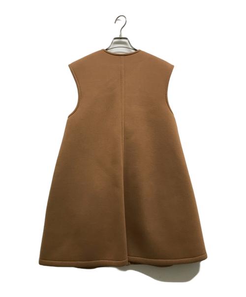 trefle（トレフル）trefle (トレフル) ジレ ブラウン サイズ:Fの古着・服飾アイテム