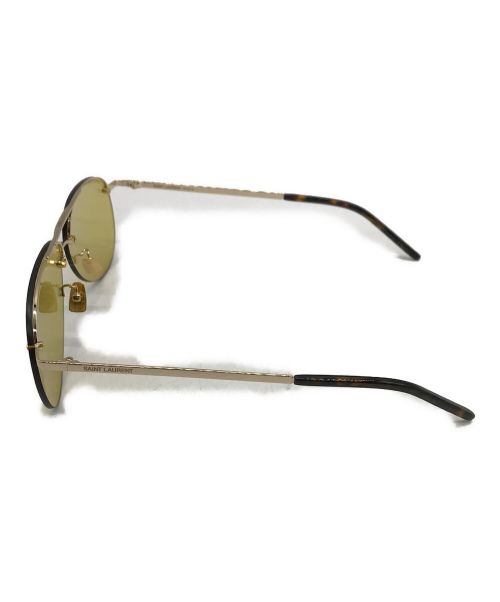 Saint Laurent Paris（サンローランパリ）Saint Laurent Paris (サンローランパリ) サングラス ゴールド サイズ:60□13の古着・服飾アイテム