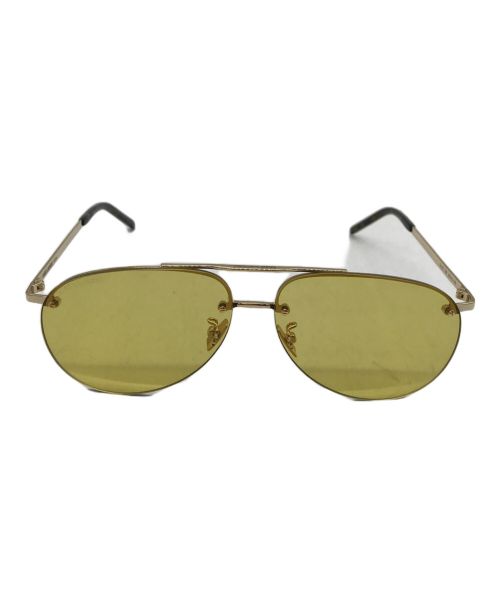 Saint Laurent Paris（サンローランパリ）Saint Laurent Paris (サンローランパリ) サングラス ゴールド サイズ:60□13の古着・服飾アイテム