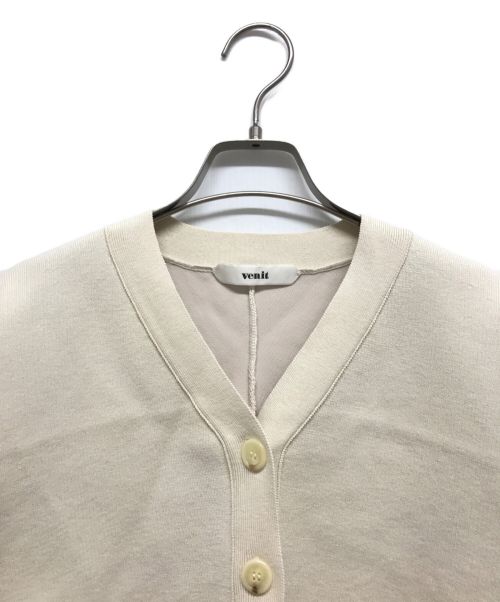 Venit（ヴェニット）venit (ヴェニット) カーディガン ベージュ サイズ:38の古着・服飾アイテム