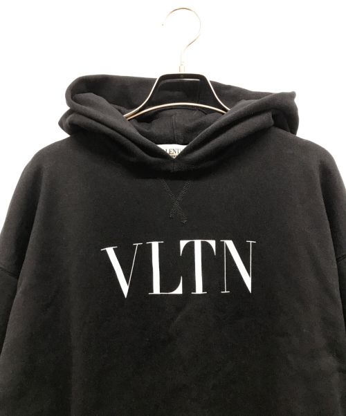 VALENTINO（ヴァレンティノ）VALENTINO (ヴァレンティノ) ロングパーカー ブラック サイズ:XSの古着・服飾アイテム