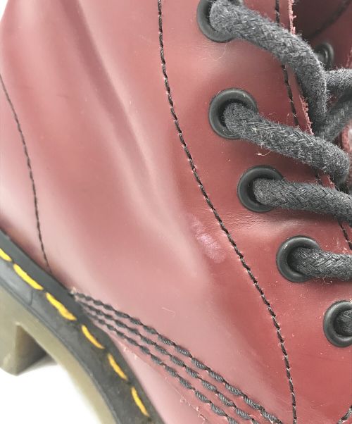 Dr.Martens（ドクターマーチン）Dr.Martens (ドクターマーチン) 8ホールブーツ レッド サイズ:UK5の古着・服飾アイテム
