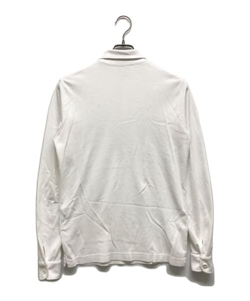 Zanone（ザノーネ）Zanone (ザノーネ) コットンロングポロシャツ ホワイト サイズ:48の古着・服飾アイテム