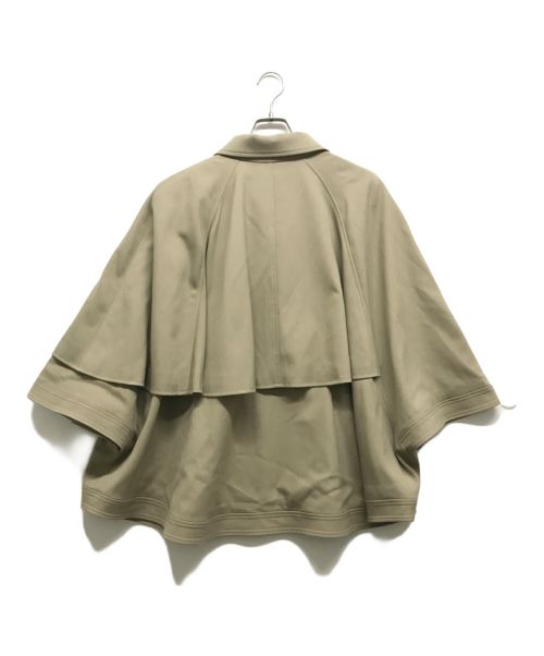 PUBLIC TOKYO（パブリックトウキョウ）PUBLIC TOKYO (パブリックトウキョウ) ケープアシメコート ベージュ サイズ:Fの古着・服飾アイテム