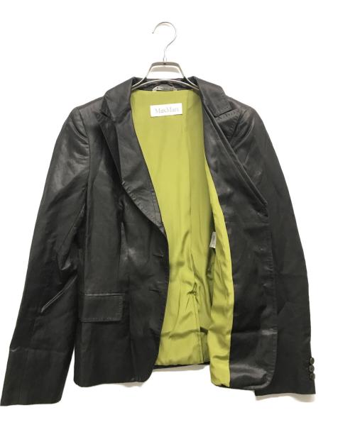 MaxMara（マックスマーラ）MaxMara (マックスマーラ) ジャケット ブラウン サイズ:42の古着・服飾アイテム