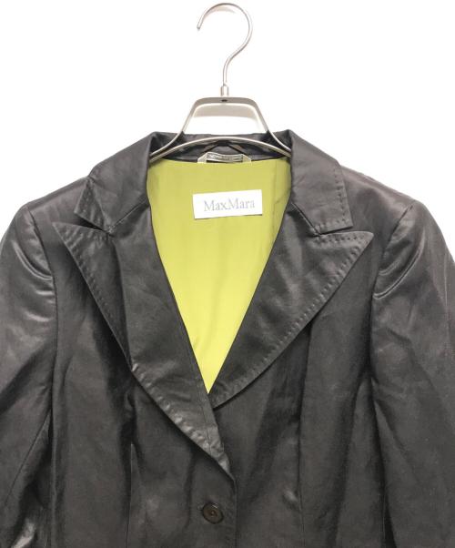 MaxMara（マックスマーラ）MaxMara (マックスマーラ) ジャケット ブラウン サイズ:42の古着・服飾アイテム