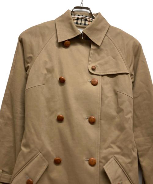 DAKS（ダックス）DAKS (ダックス) ステンカラーコート ベージュ サイズ:記載なしの古着・服飾アイテム