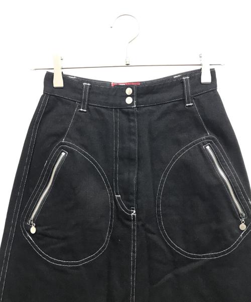 PINK HOUSE（ピンクハウス）PINK HOUSE (ピンクハウス) スカート ブラック サイズ:記載なしの古着・服飾アイテム