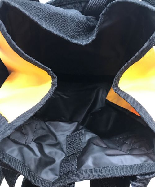 PORTER（ポーター）PORTER (ポーター) リュック ブラック×イエローの古着・服飾アイテム