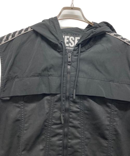 DIESEL（ディーゼル）DIESEL (ディーゼル) コート ブラック サイズ:XSの古着・服飾アイテム