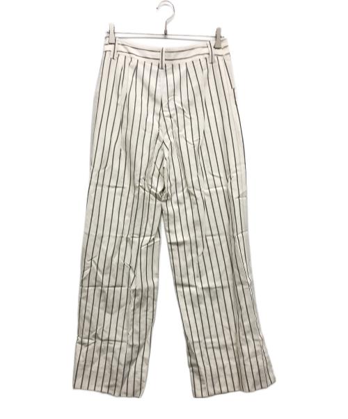 YOSHIE INABA（ヨシエ イナバ）YOSHIE INABA (ヨシエ イナバ) パンツ ホワイト サイズ:40の古着・服飾アイテム