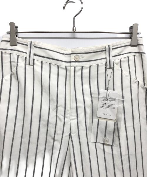 YOSHIE INABA（ヨシエ イナバ）YOSHIE INABA (ヨシエ イナバ) パンツ ホワイト サイズ:40の古着・服飾アイテム