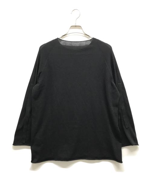 Y's（ワイズ）Y's (ワイズ) クルーネックニット ブラック サイズ:2の古着・服飾アイテム