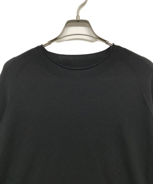 Y's（ワイズ）Y's (ワイズ) クルーネックニット ブラック サイズ:2の古着・服飾アイテム