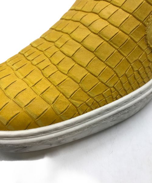JIMMY CHOO（ジミーチュウ）JIMMY CHOO (ジミーチュウ) スリッポン イエロー サイズ:41の古着・服飾アイテム