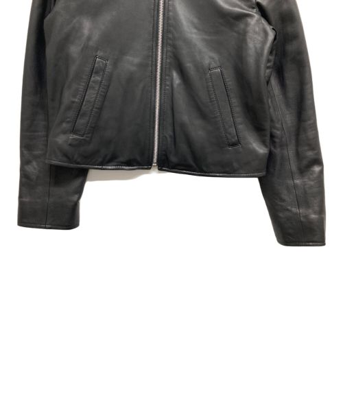 RAY BEAMS（レイ ビームス）RAY BEAMS (レイ ビームス) レザージャケット ブラックの古着・服飾アイテム
