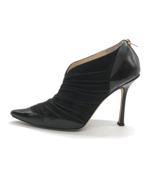 JIMMY CHOO（ジミーチュウ）JIMMY CHOO (ジミーチュウ) パンプス ブラック サイズ:23.5の古着・服飾アイテム